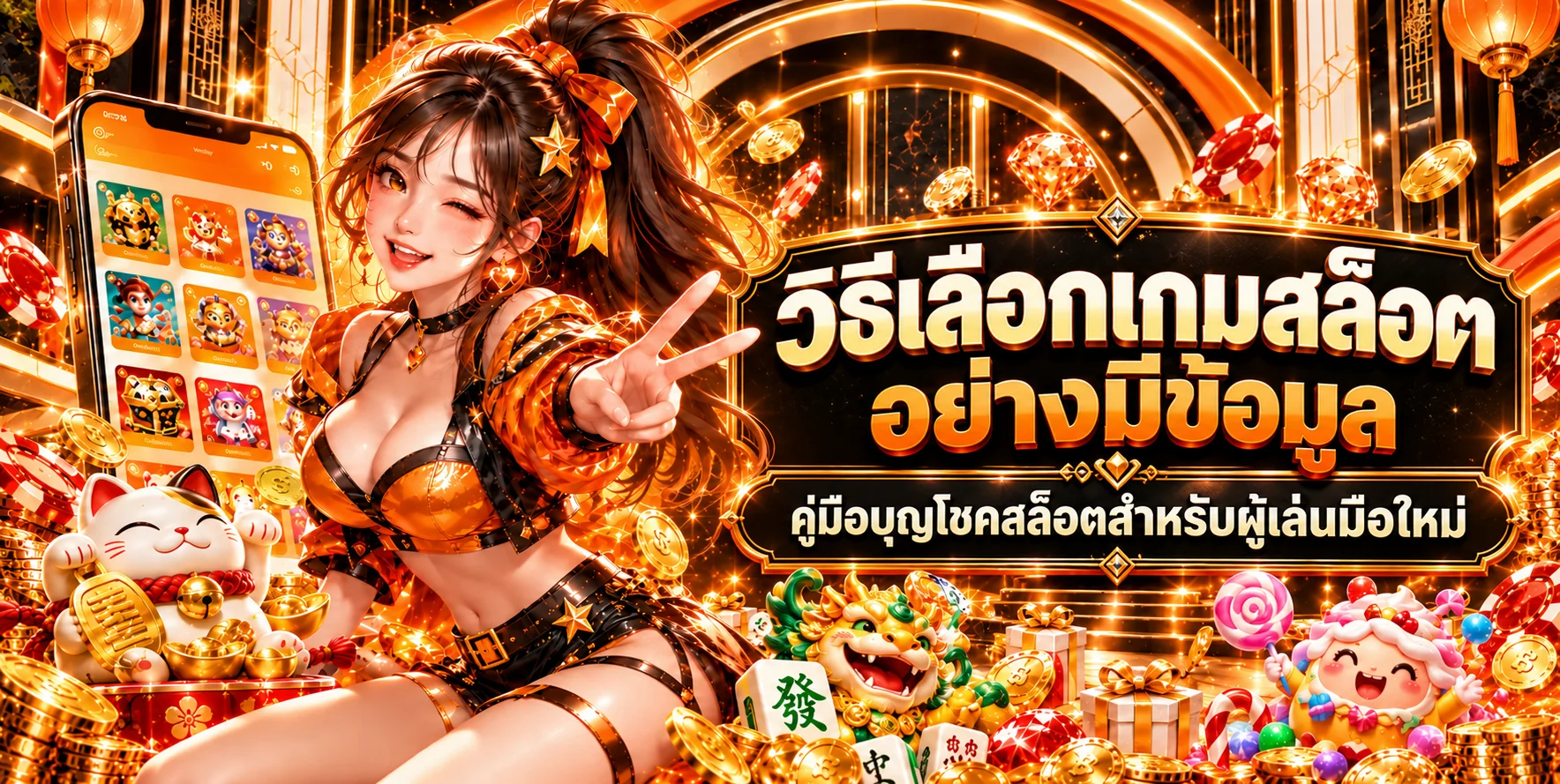 บุญโชคสล็อต | วิธีเลือกเกมสล็อตอย่างมีข้อมูล